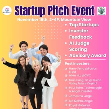 Cover Image for 11/16 Startup Pitch Salon | Investor Feedback