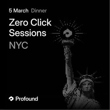 Cover Image for Zero Click Dinner NY: March