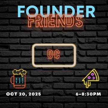 Cover Image for Founder Friends DC Tech Week