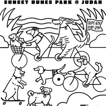 Cover Image for Volunteer: Dog on' Bike Ride (Set-Up)