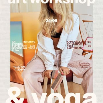 Cover Image for Intuitive Painting Workshop & Yoga
