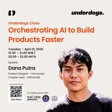Cover Image for underdogs. class: Orchestrating AI to Build Products Faster