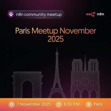 Cover Image for n8n Community Meetup Paris