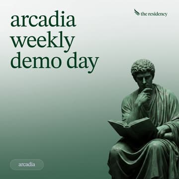 Cover Image for Arcadia Weekly Demo Day