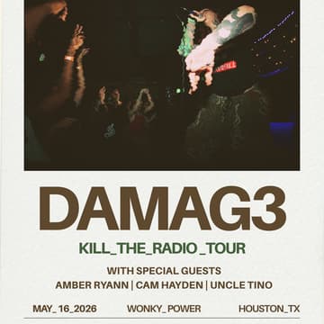 Cover Image for DAMAG3 in Houston!