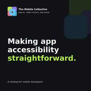Cover Image for Build for Everyone — Accessibility for Mobile