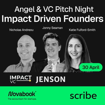 Cover Image for Angel & VC Pitch Night | Impact Driven Founders