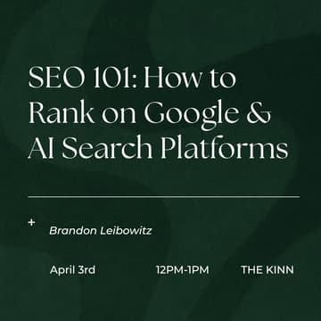 Cover Image for SEO 101: How to Rank on Google & AI Search Platforms