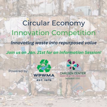 Cover Image for Circular Economy Innovation Competition - Info Session