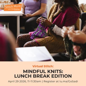 Cover Image for Mindful Knits: Lunch Break Edition