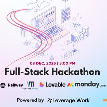 Cover Image for Monday.com × Lovable x Railway Hackathon: Full-Stack Founder - Build, Automate, Ship
