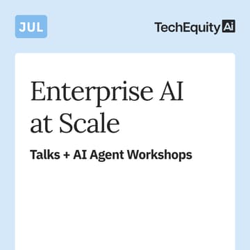 Cover Image for Enterprise AI at Scale: Talks + AI Agent Workshops