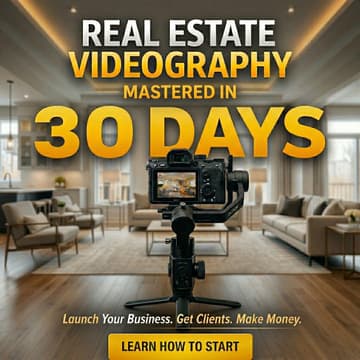 Cover Image for In-person Real Estate Videography Masterclass , Calgary