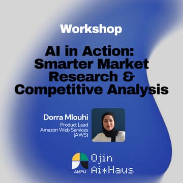 Cover Image for AI in Action: Smarter Market Research & Competitive Analysis for PMs