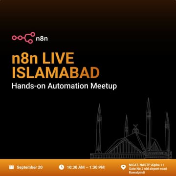 Cover Image for n8n Live Islamabad
