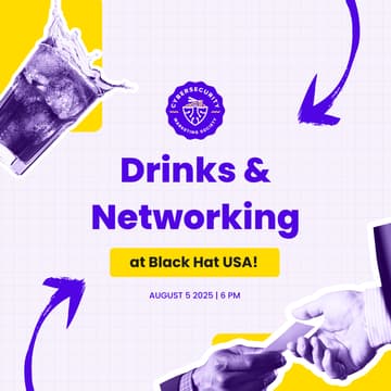 Cover Image for Drinks @ Black Hat USA