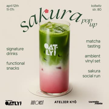 Foto de portada de Oatly Sakura Pop Up