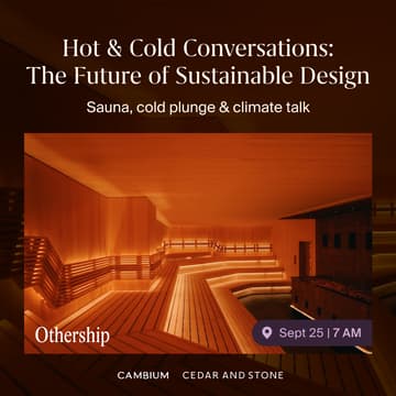 Cover Image for Hot & Cold Conversations: The Future of Sustainable Design