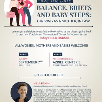 Cover Image for BALANCE, BRIEFS AND BABY STEPS: Thriving as a mother, in law