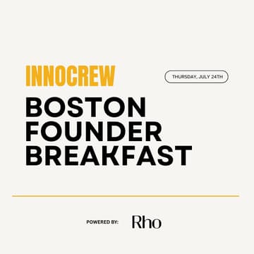 Cover Image for InnoCrew Boston Founder Breakfast