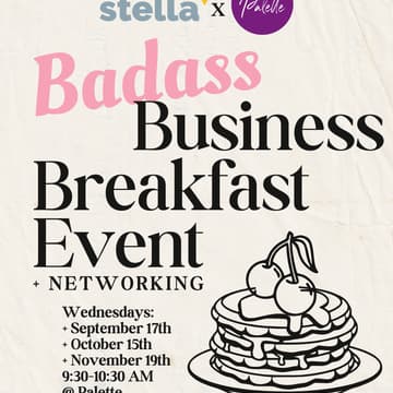Cover Image for HUDSON VALLEY: Badass Business Breakfast (and Networking!)
