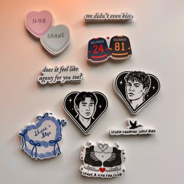 Cover Image for charm club: heated rivalry shrinky dinks