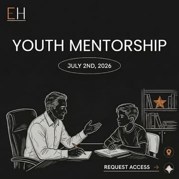 Cover Image for Youth Mentorship Day: Young Aspiring Entrepreneurs (Ages: 24 and younger))