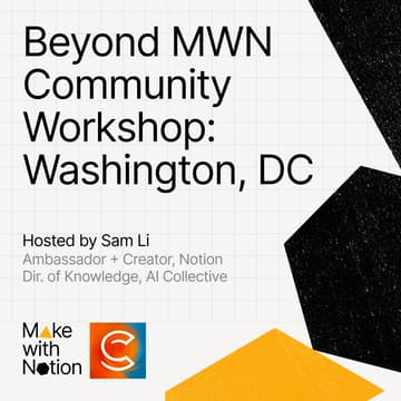 Cover Image for Beyond MWN Community Workshop: Washington, DC