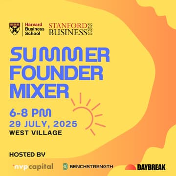 Titelbild für HBS & GSB Founders Summer Happy Hour