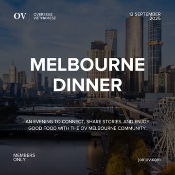 Cover Image for OV Melbourne: Members' Dinner