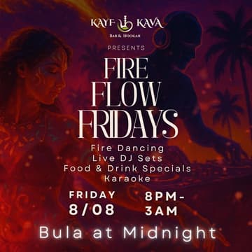 Cover Image for FIRE FLOW FRIDAYS - Fire Dancing & Flow Arts Jam