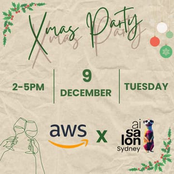 Cover Image for AI Salon Sydney December - Xmas Party 2025 with AWS