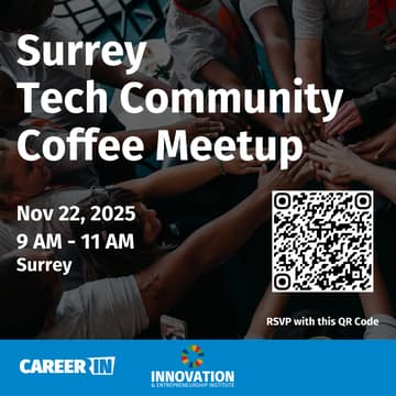 Cover Image for Surrey Tech Community Coffee Meetup