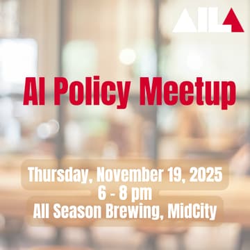 Cover Image for AI Policy November Meetup