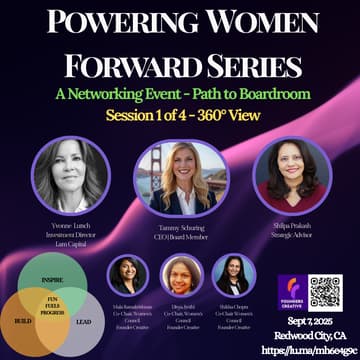 Cover Image for Powering Women Forward Series: AI, Leadership, and Path to Boardroom