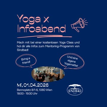 Cover Image for Yoga x Infoabend bei Sindbad