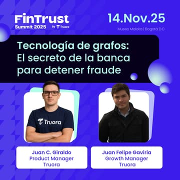 Cover Image for Tecnología de grafos: El secreto de la banca para detener fraude