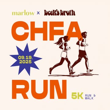 Cover Image for CHFA 5K Run presented by Marlow & Beck's Broth