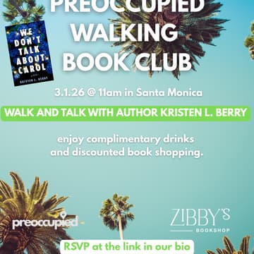 Cover Image for Preoccupied Walking Book Club with Kristen L. Berry