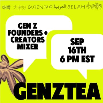 Cover Image for Gen Z NYC Founder & Creator Mixer