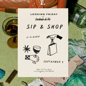 Cover Image for Looking Friday Sip & Shop at Cardinale du Vin