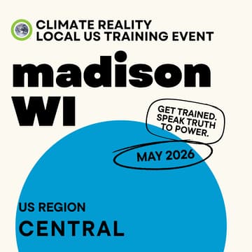 Cover Image for Madison, WI - Climate Reality Local Training Event