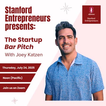Cover Image for Bar Pitch: The Art of Storytelling (Live Workshop for Stanford Entrepreneurs)
