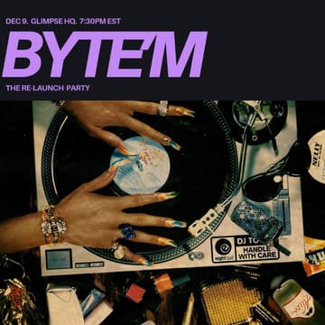 Cover Image for byte'm launch party