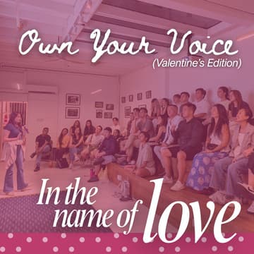 Cover Image for Own Your Voice Chats 💘 Valentine's Edition