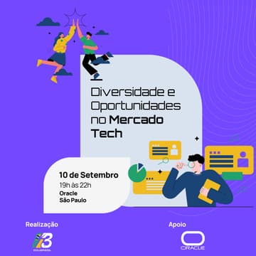 Cover Image for Diversidade e Oportunidades no Mercado Tech