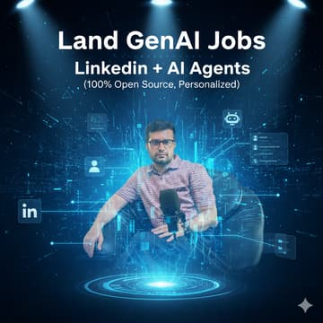 Cover Image for Land GenAI Jobs: LinkedIn + AI Agents (100% Open Source, Personalized)