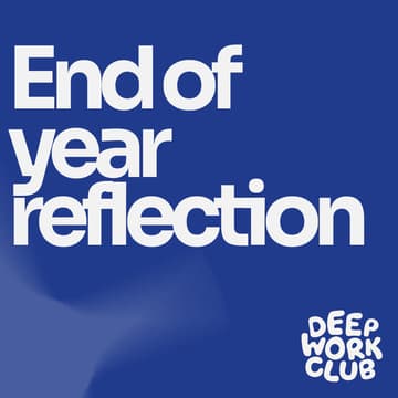 Cover Image for End of Year Reflection - A Workshop for Startup Operators & Founders