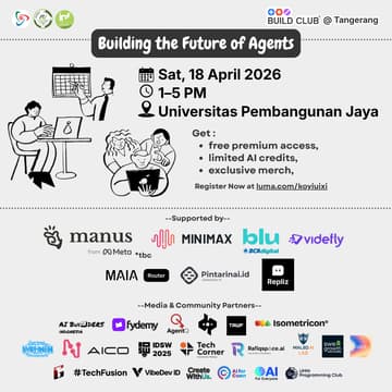 Cover Image for Build Club x HIMAFORKA: Building the Future of Agents