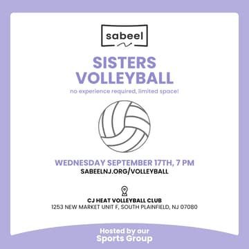 Cover Image for Sabeel - Sisters Volleyball
